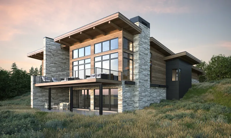 Exterior Rendering - Back