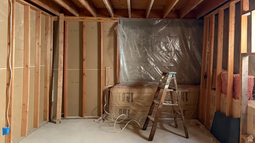 View of misc room