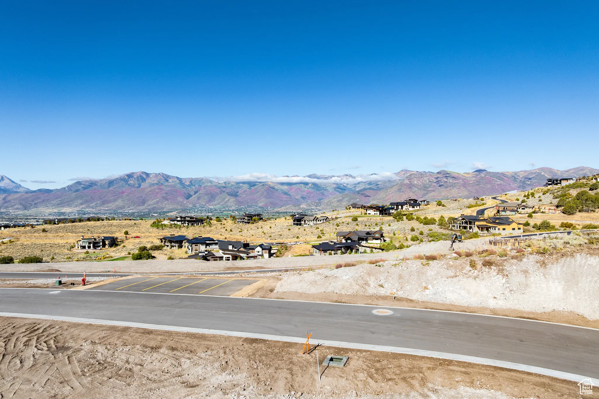 View of mountain backdrop
