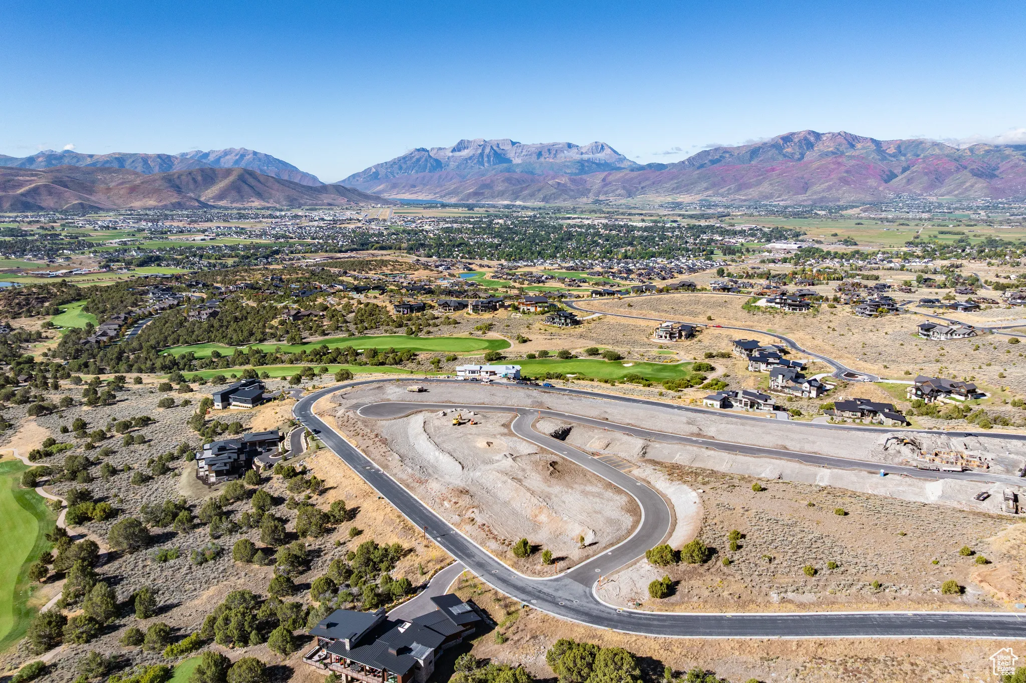 View of property location with a mountain backdrop