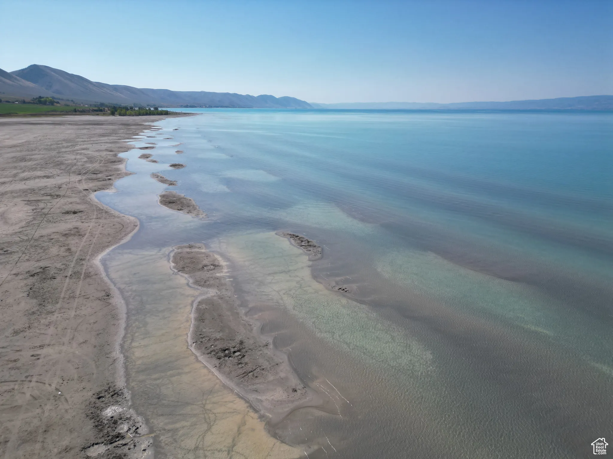 RV lot Bear Lake beach
