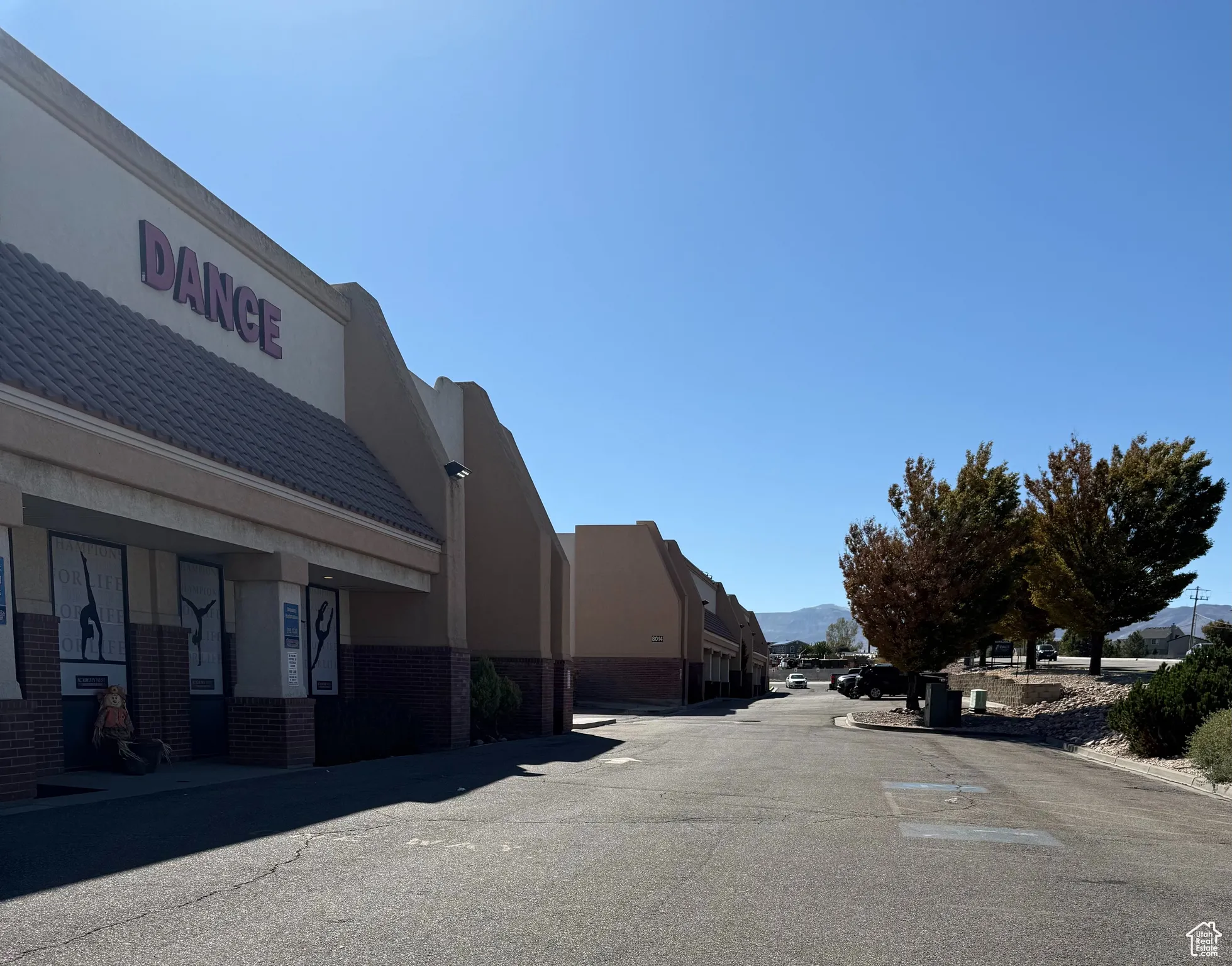 View of asphalt street