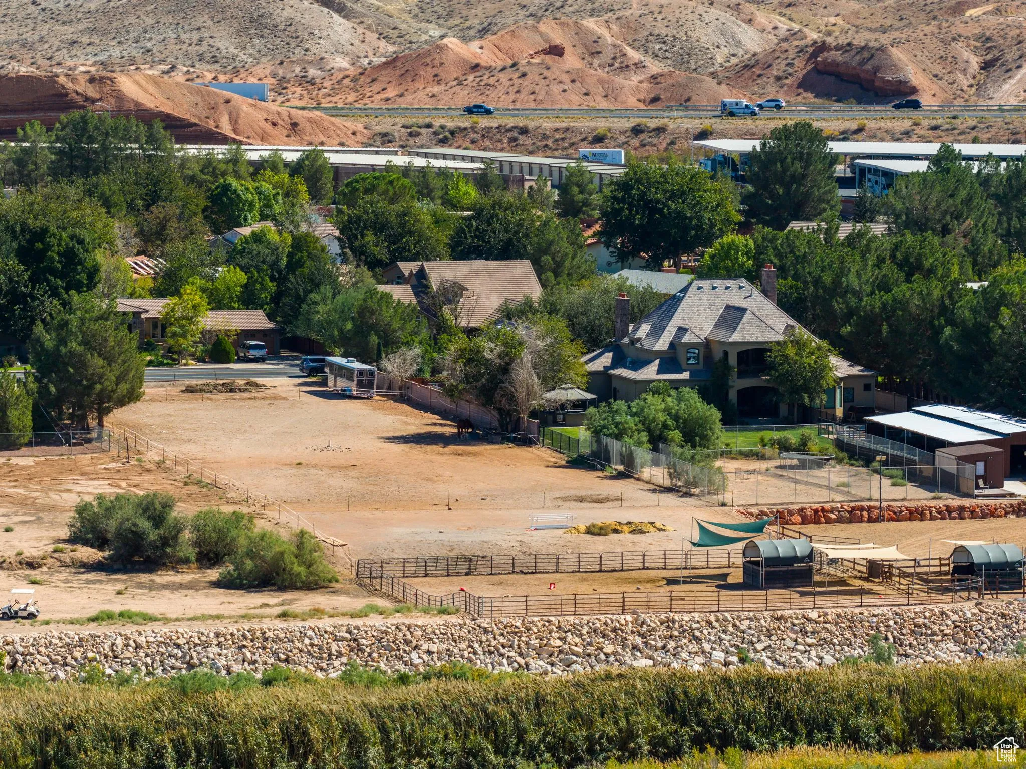 Overview of rural landscape