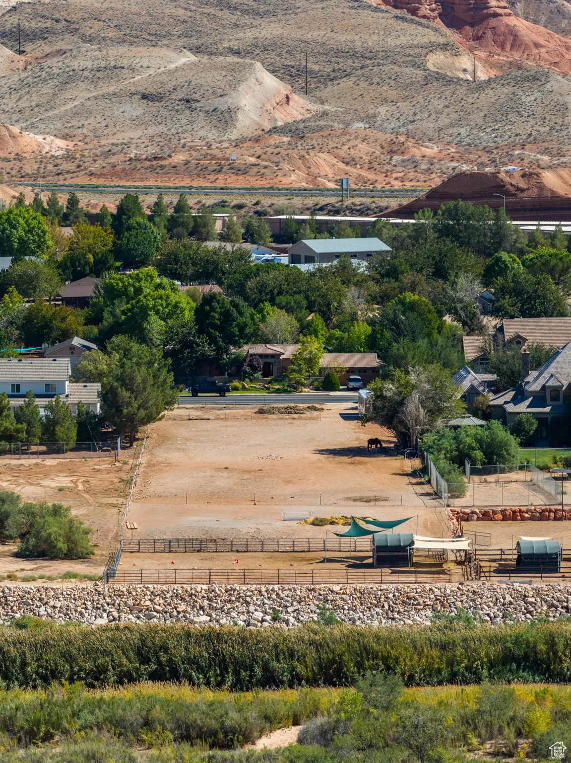 Drone / aerial view