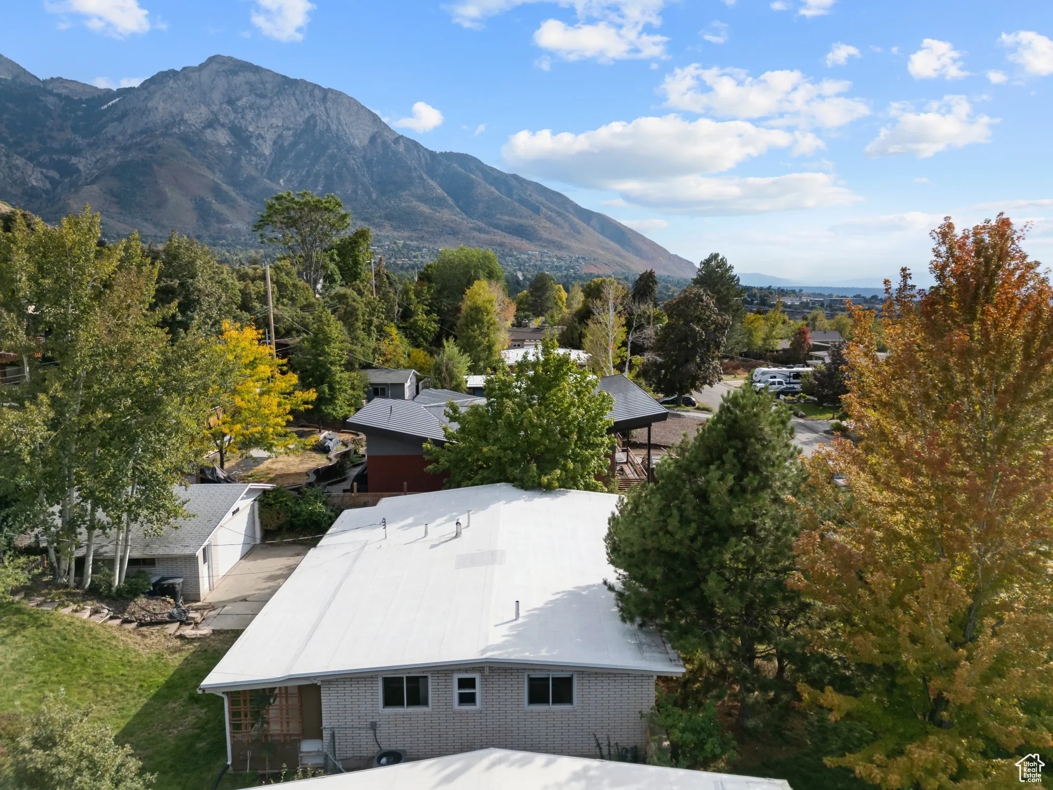 View of mountain backdrop