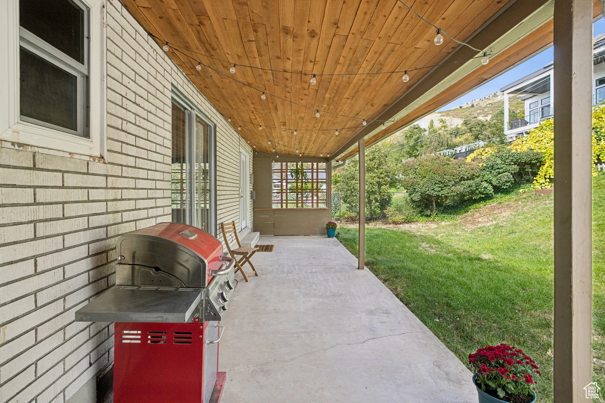 View of patio / terrace featuring a grill