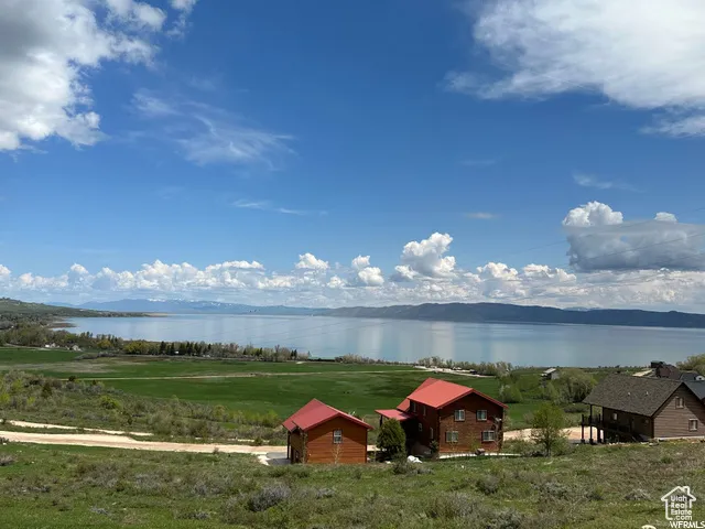 Water view featuring a mountain backdrop