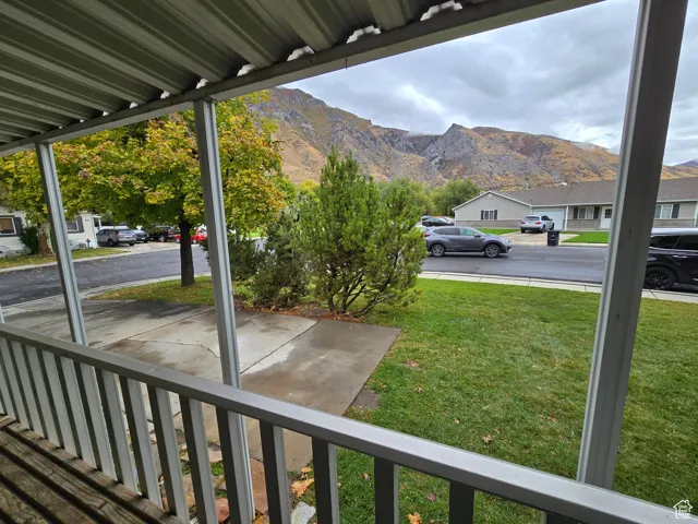 View of mountain backdrop