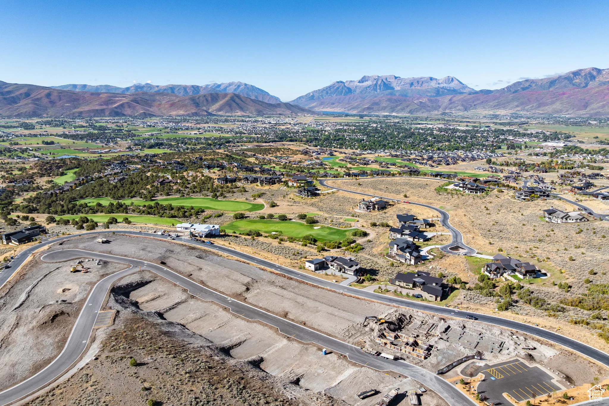 View of property location with a mountain backdrop