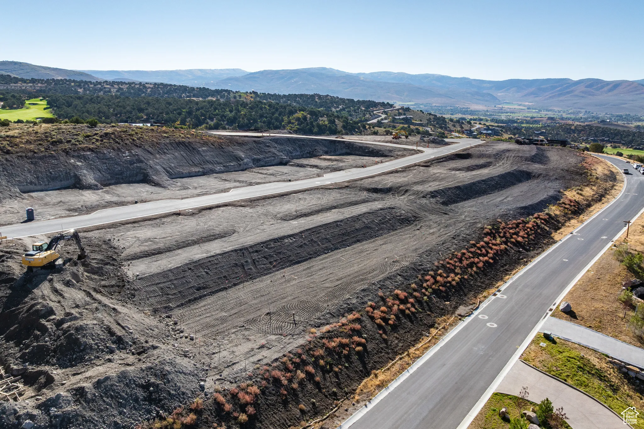 View of mountain backdrop
