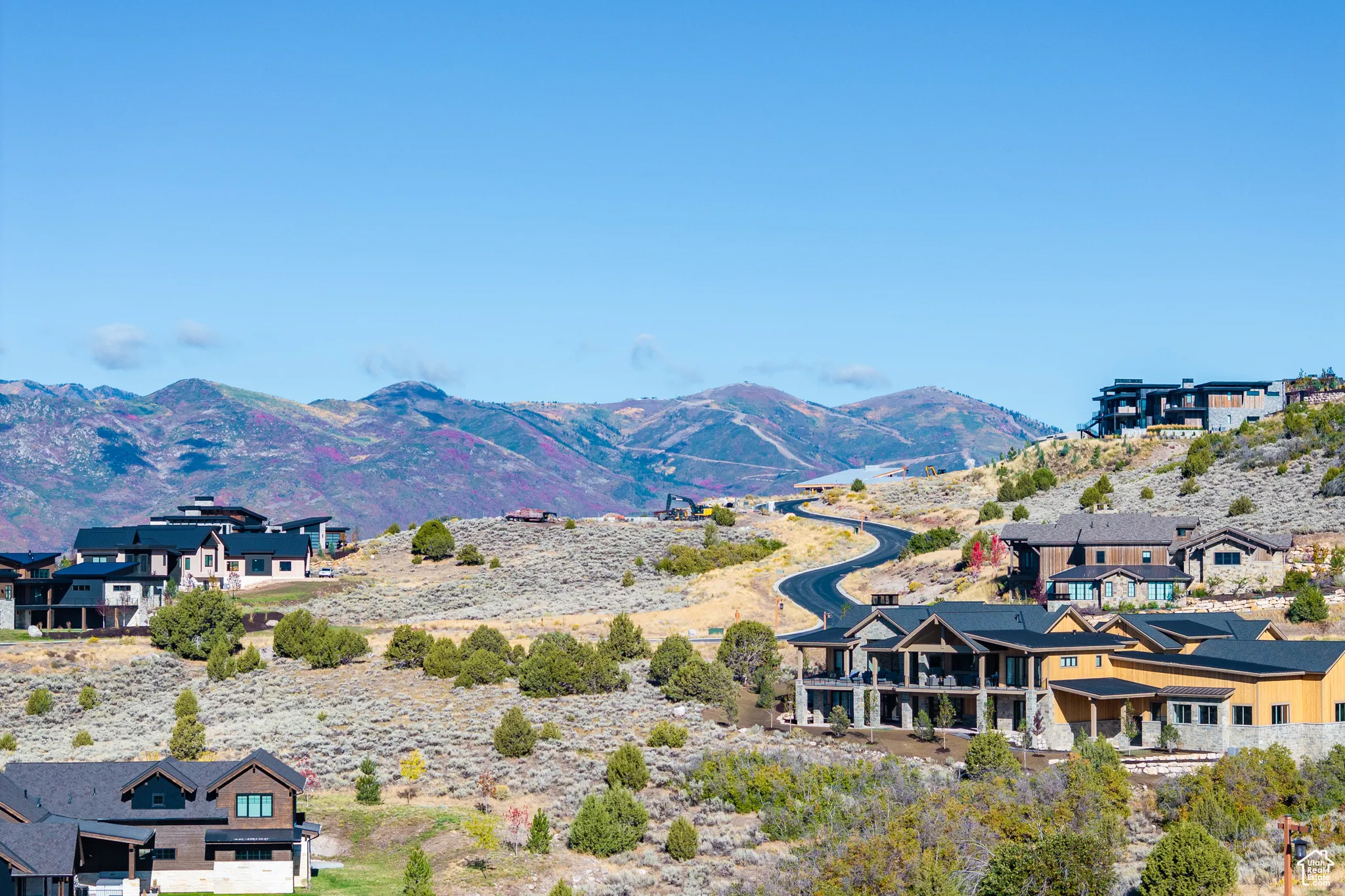 View of mountain backdrop