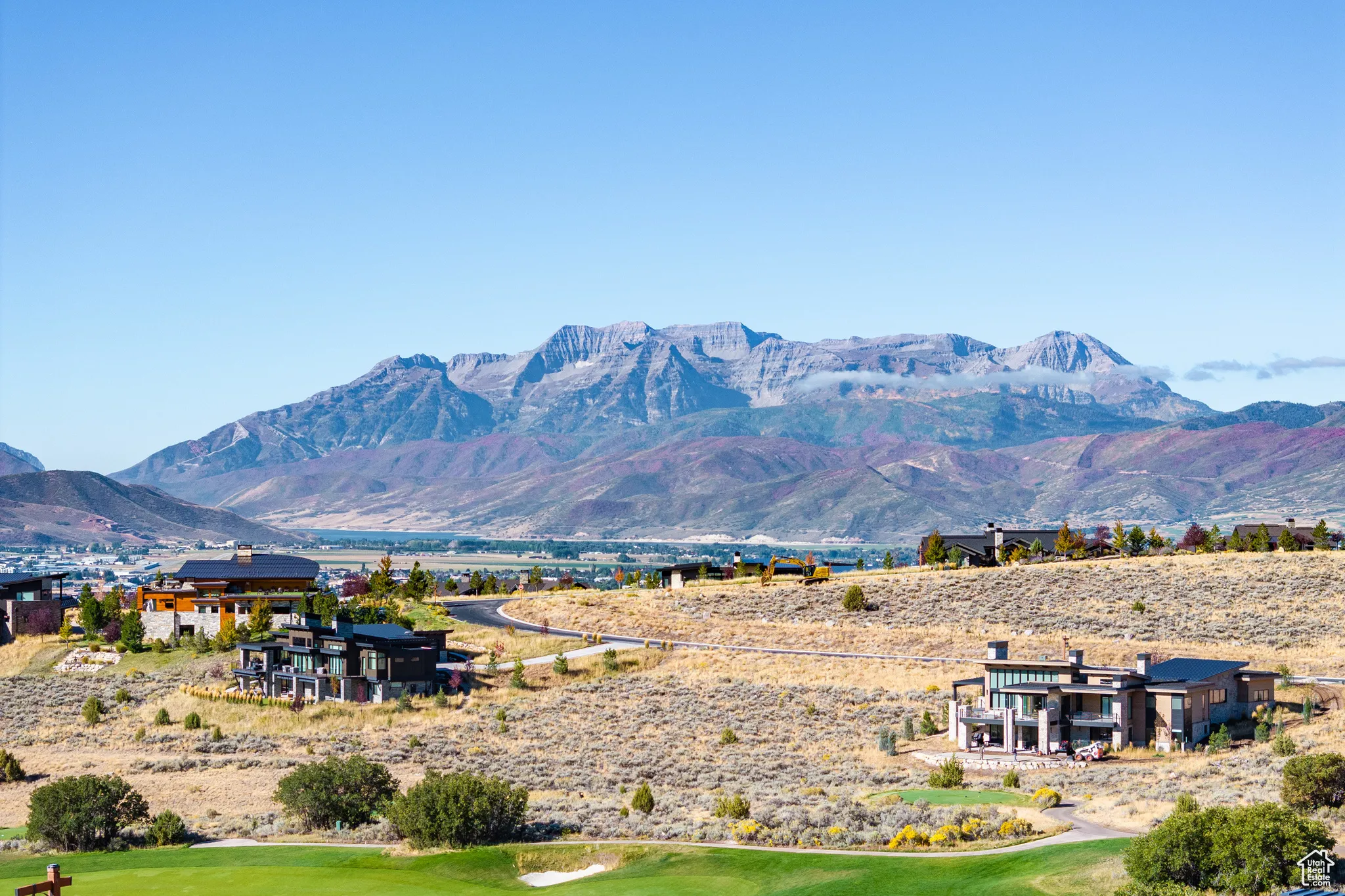 View of mountain backdrop