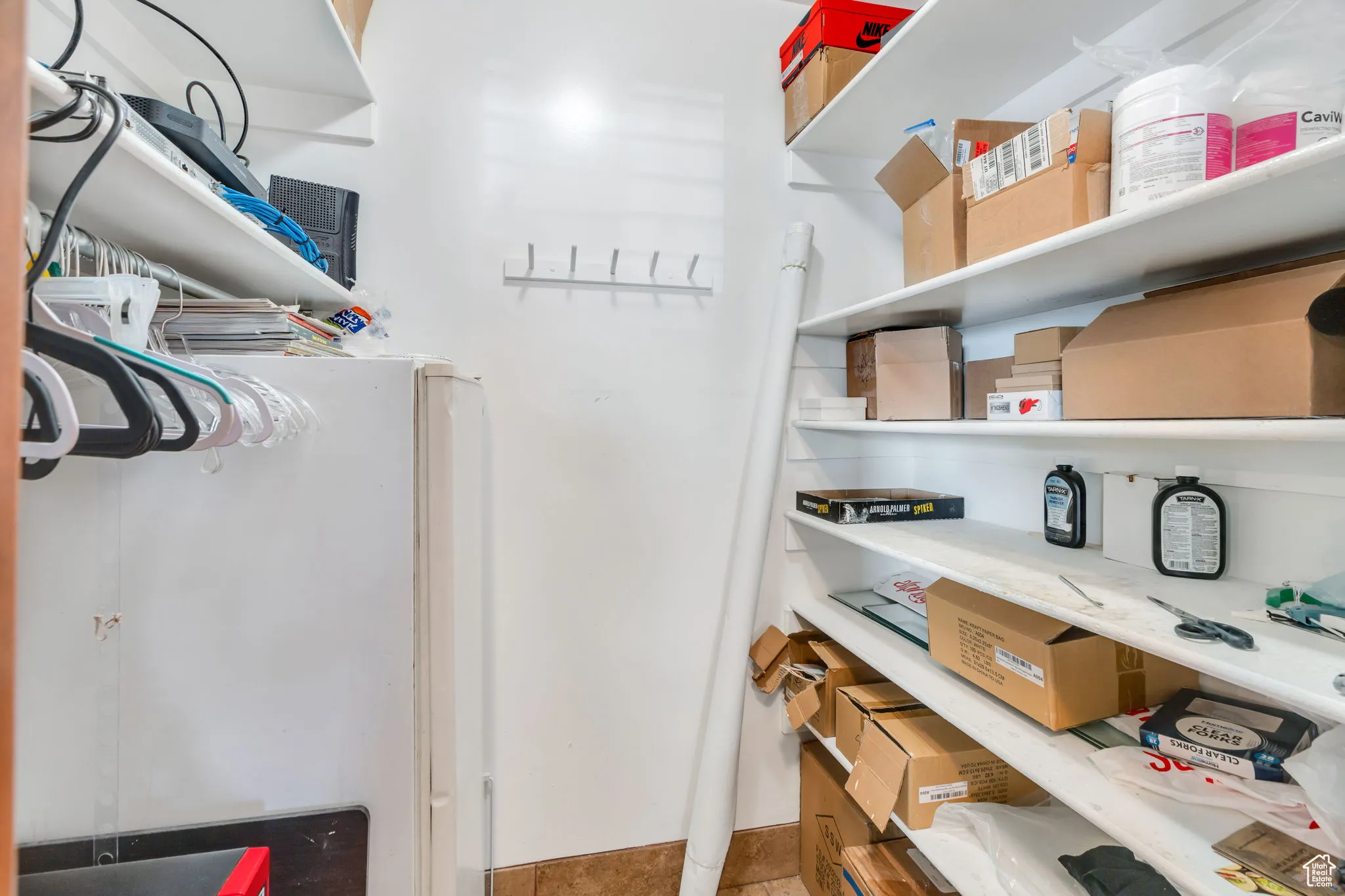 View of storage area