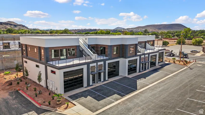 Unit 16 is second in from the street on this building.