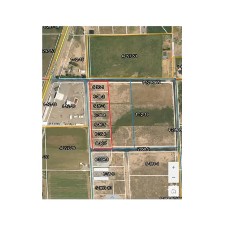 Map of property location with property parcel outlined