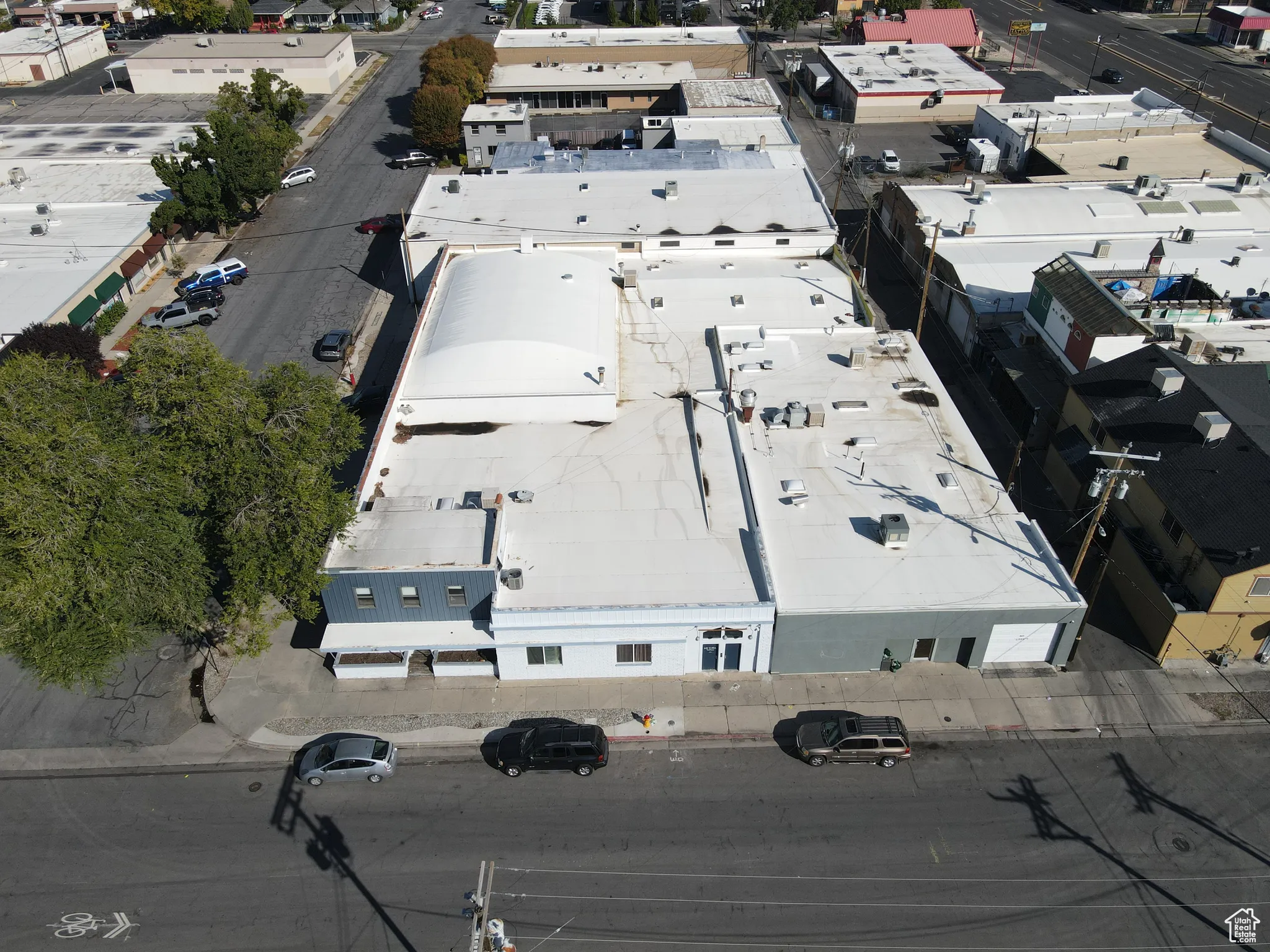 Aerial overview of property's location