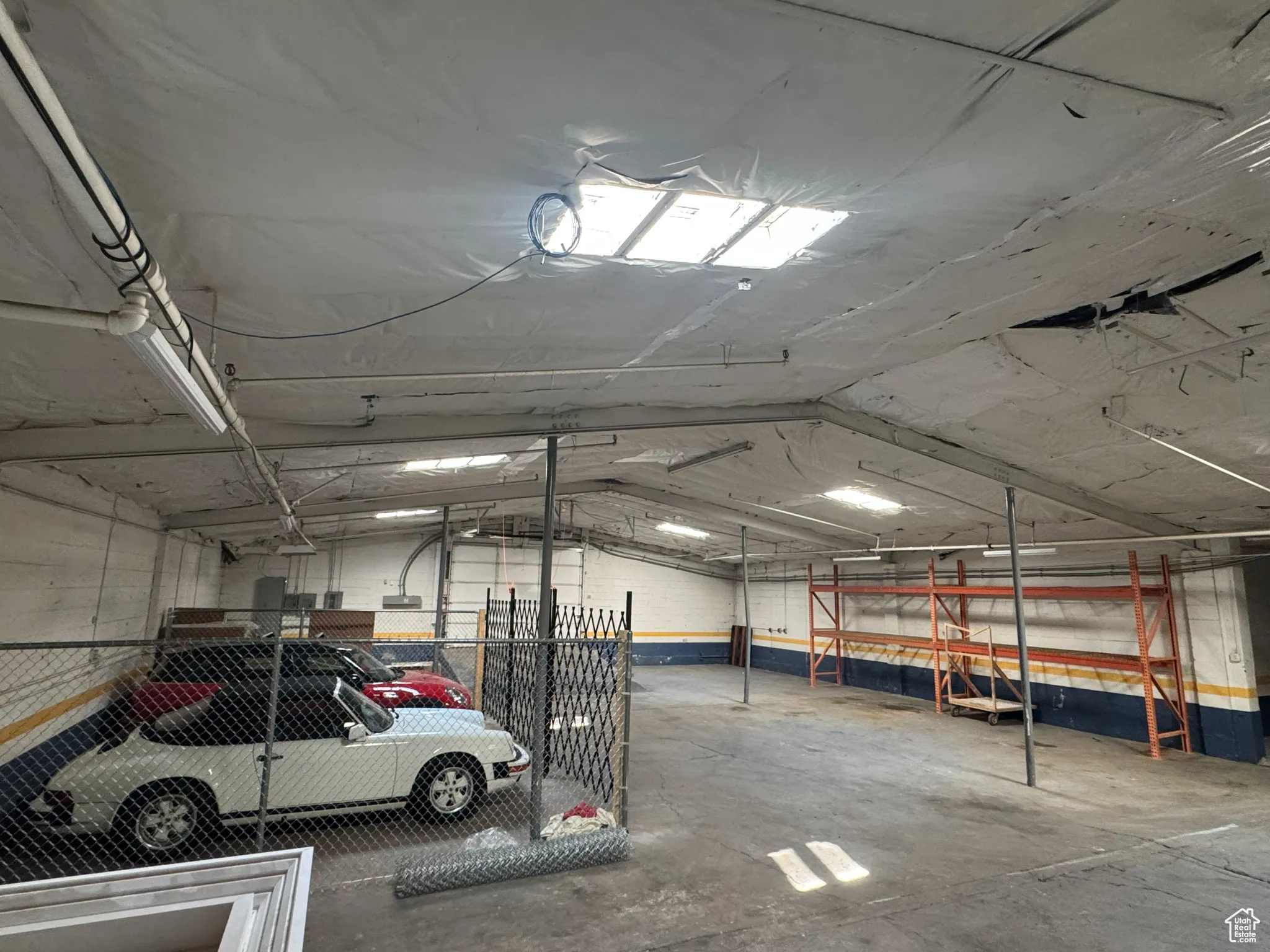 View of parking deck