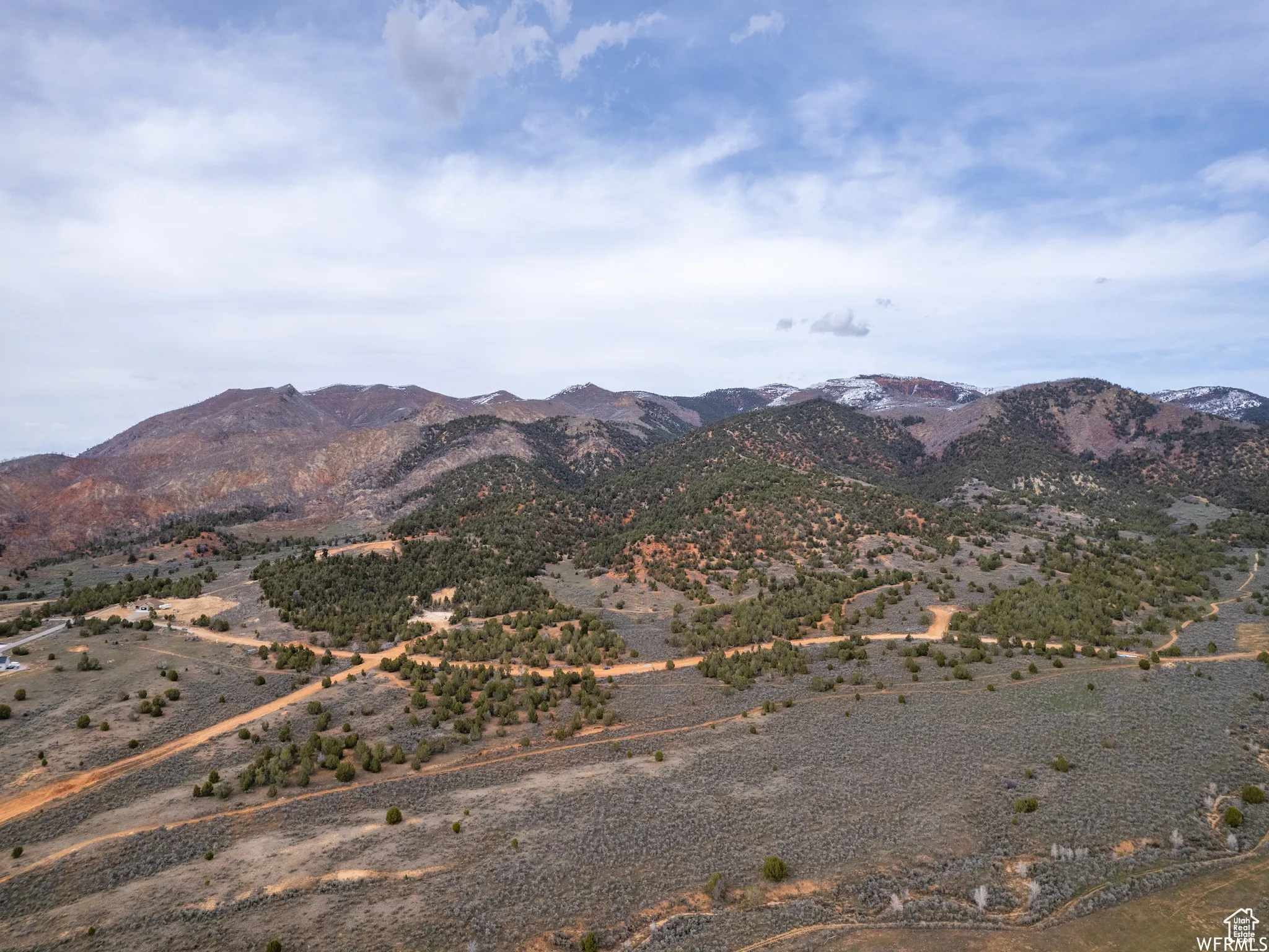 View of mountain background