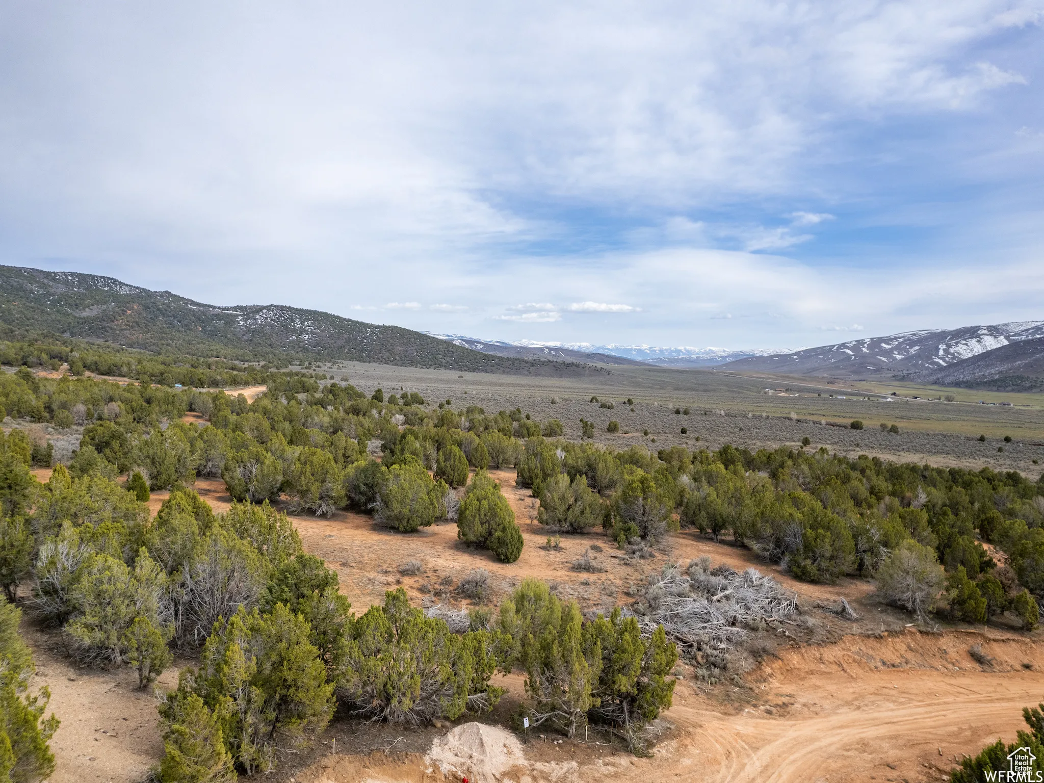 View of mountain background