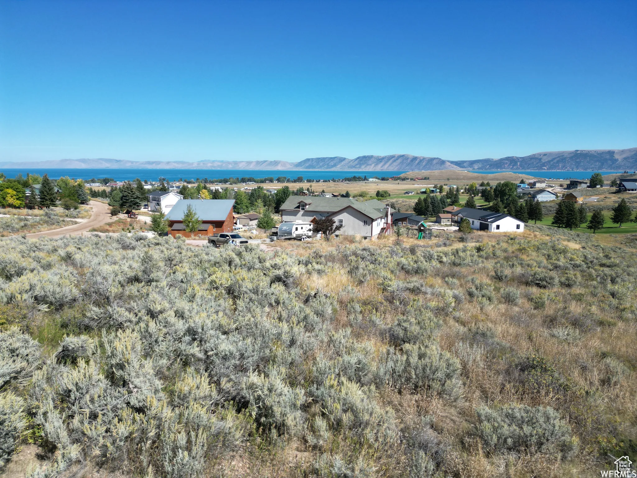 View of mountain backdrop