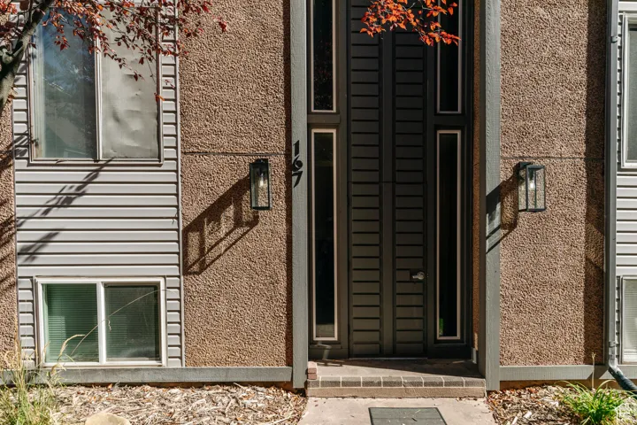 View of exterior entry