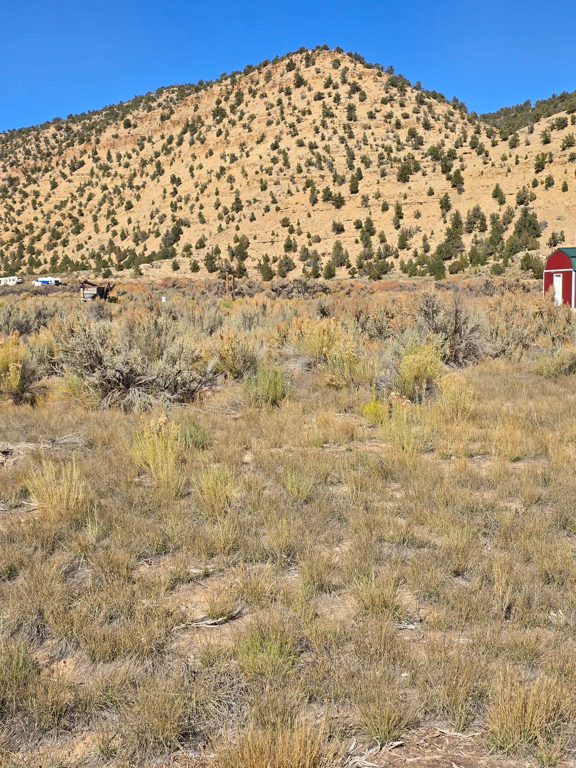 View of mountain backdrop