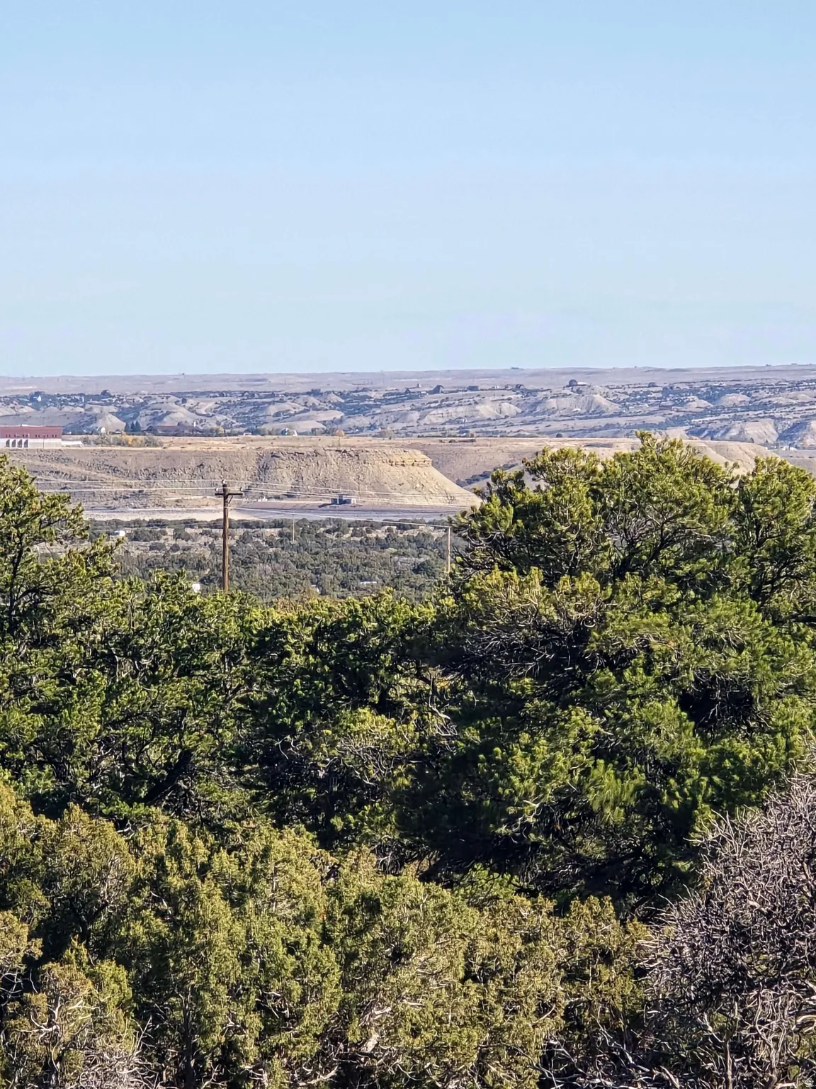 View of mountain backdrop