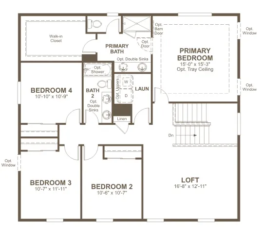 View of floor plan / room layout