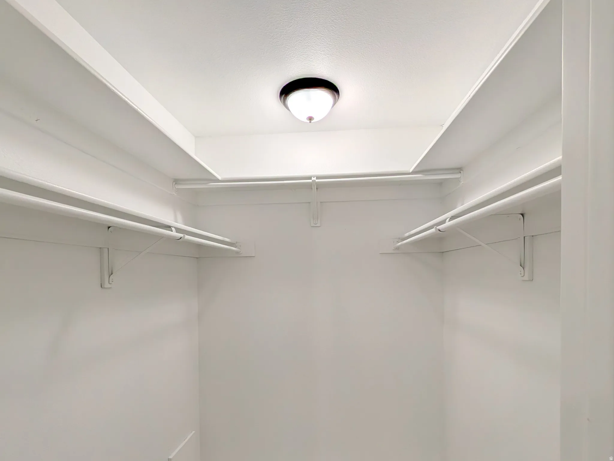 View of spacious closet