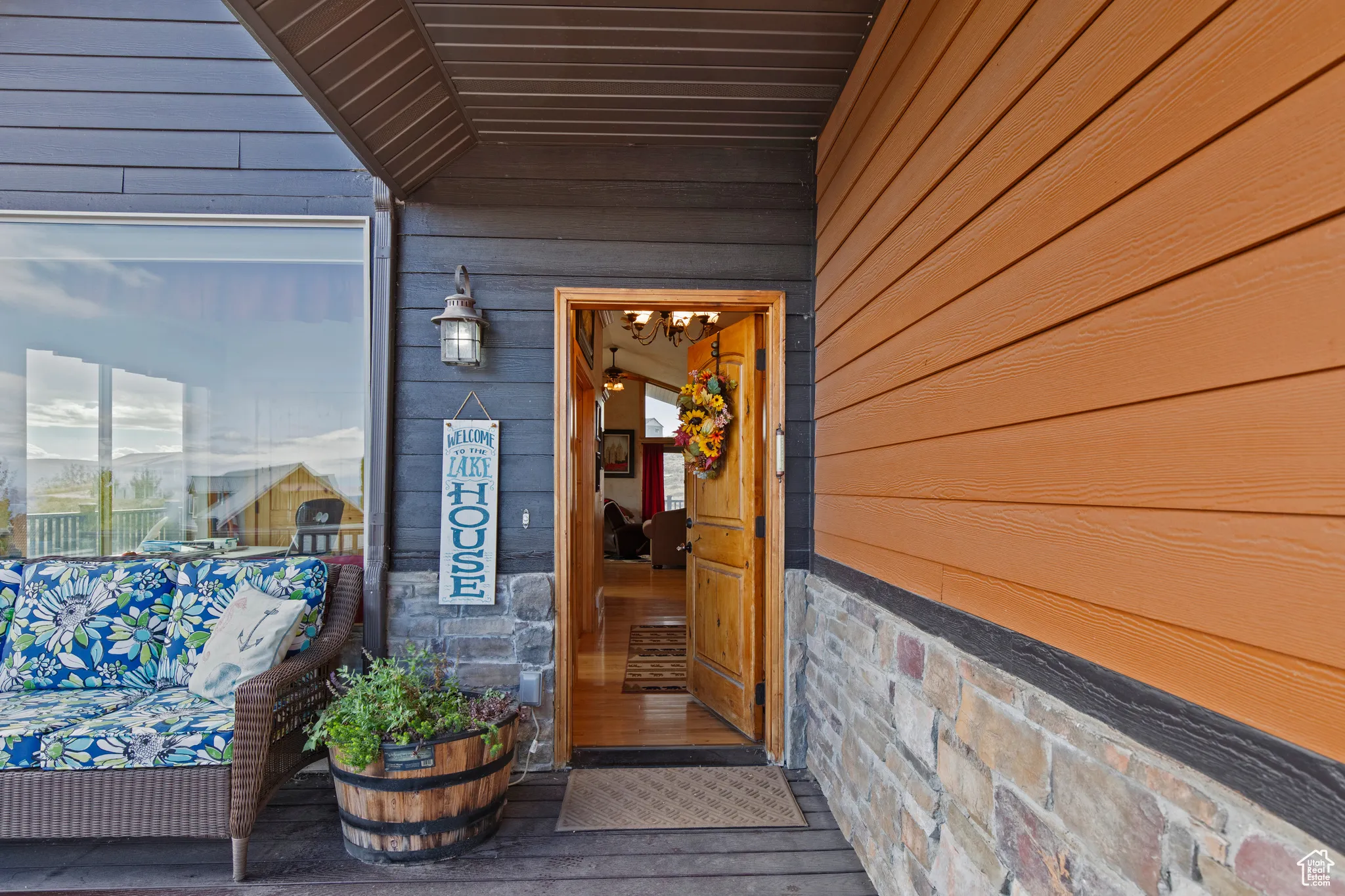 View of exterior entry