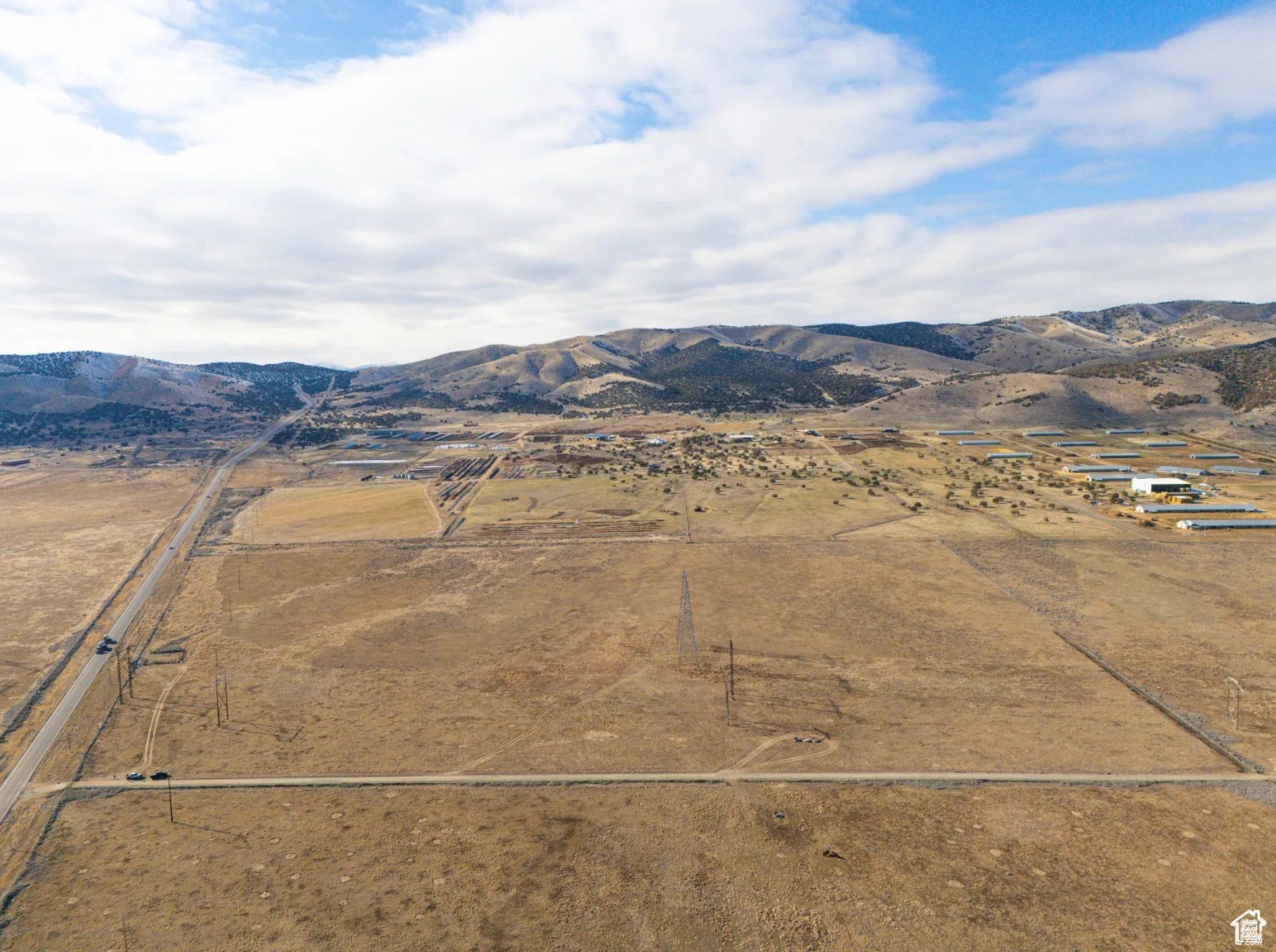 View of property location featuring rural landscape and mountains