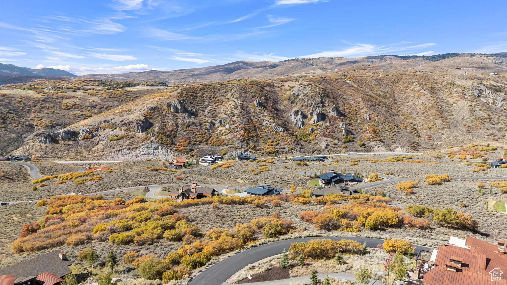 View of mountain background