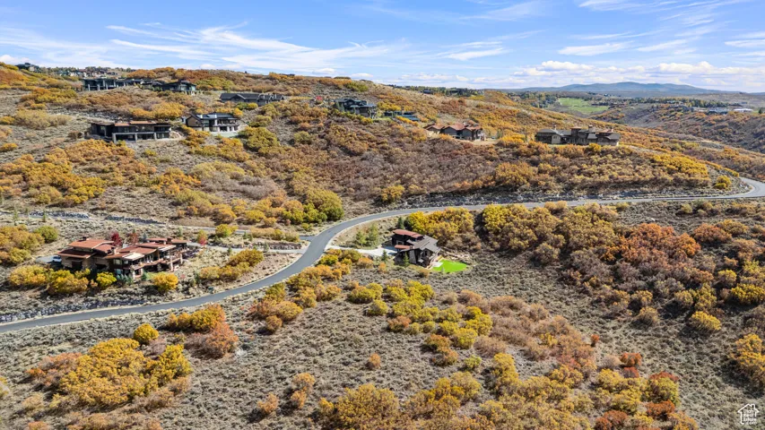 Drone / aerial view of mountains