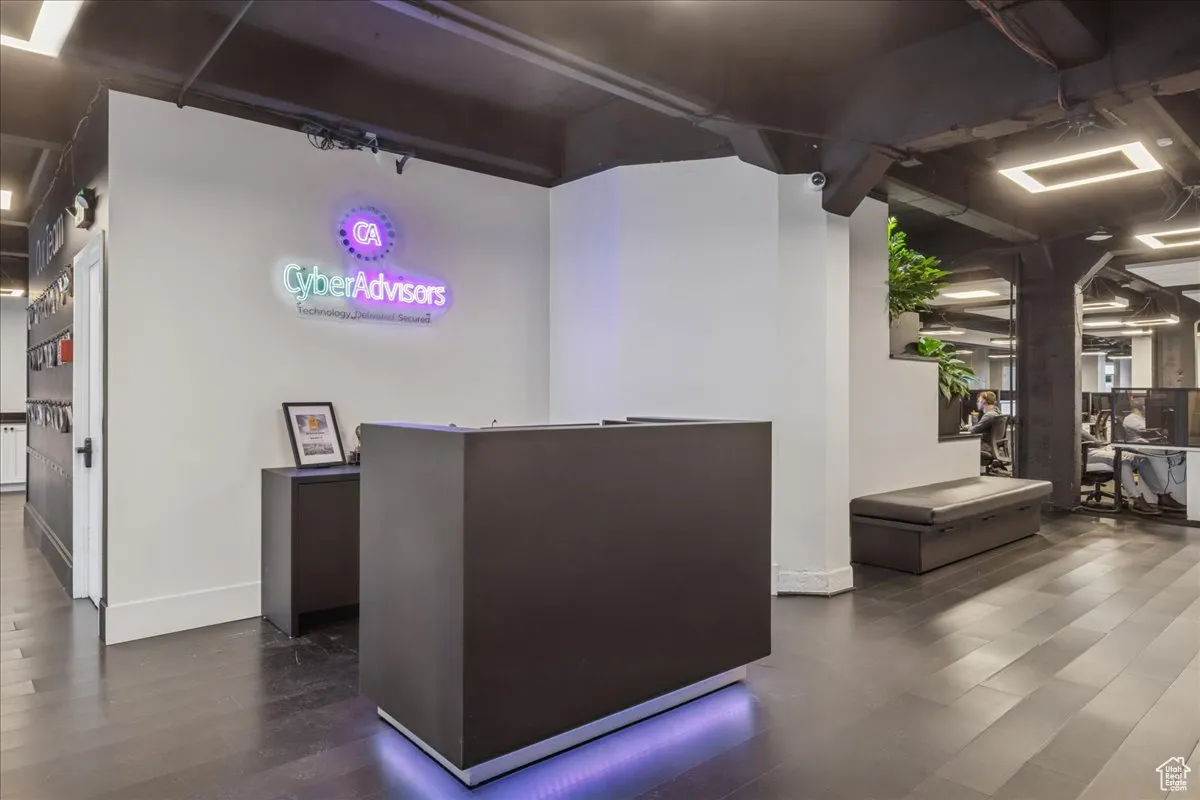 View of reception