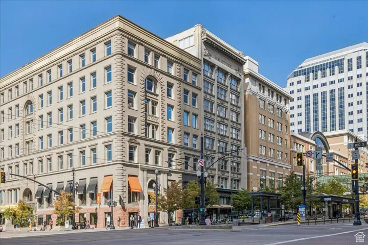 Street view of the historical McIntyre Building