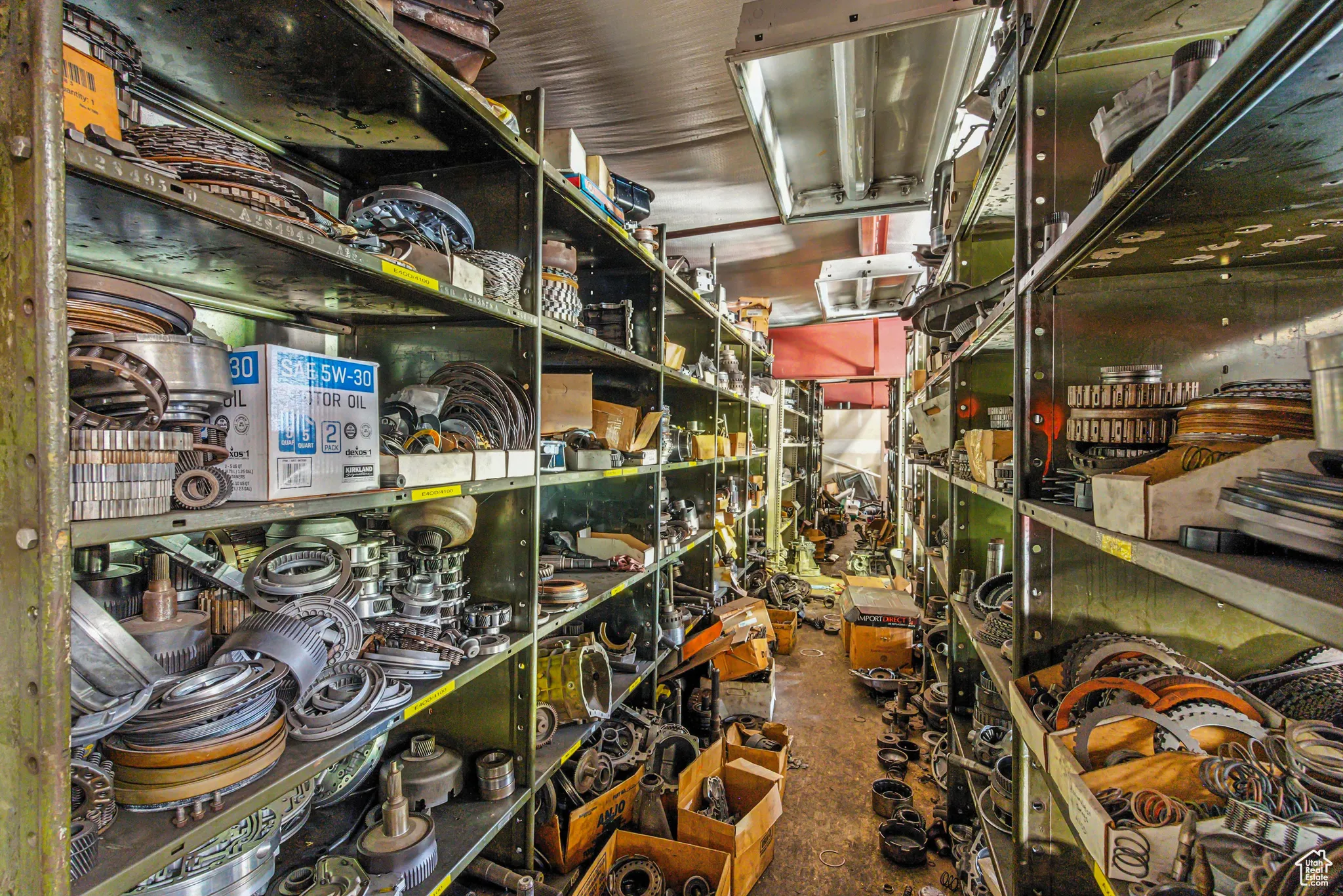 View of storage room