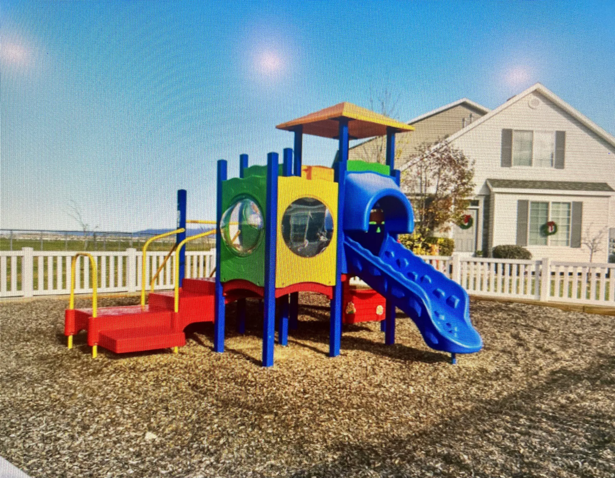 View of community play area