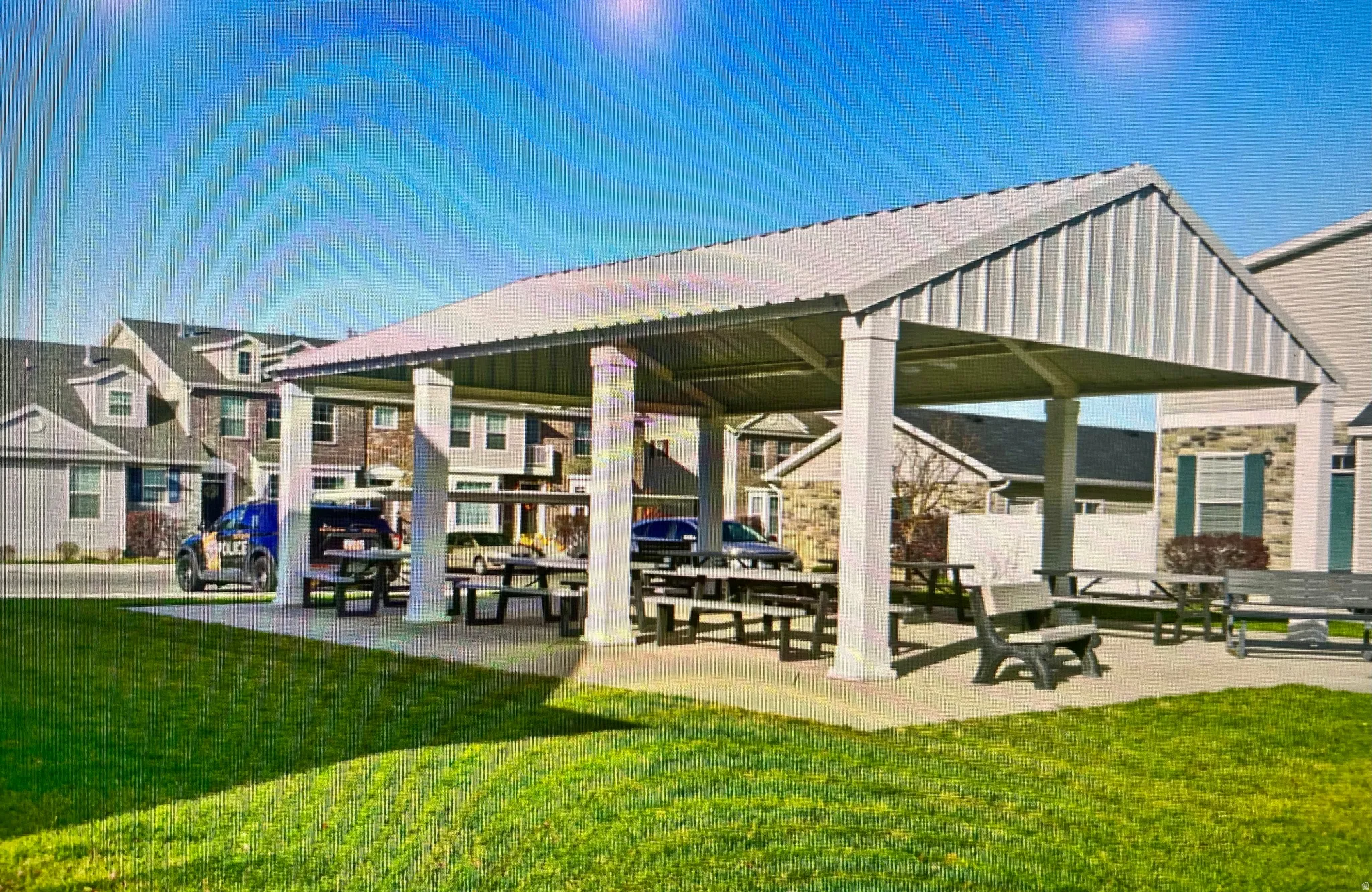 Community picnic area