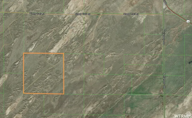 Map of property location with property boundaries highlighted