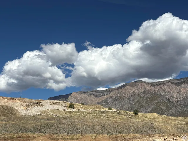 View of mountain backdrop