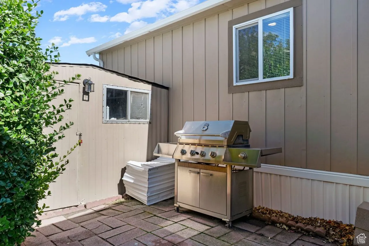 View of patio / terrace featuring area for grilling