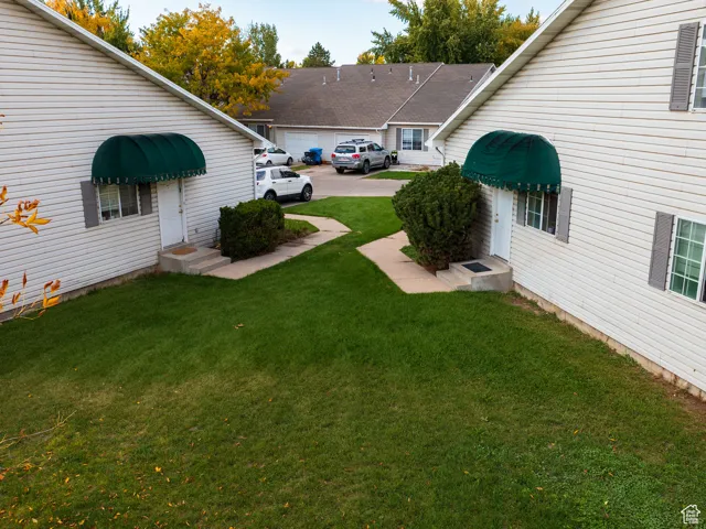 View of green lawn
