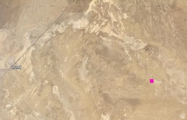 Aerial view, Pink box is property.