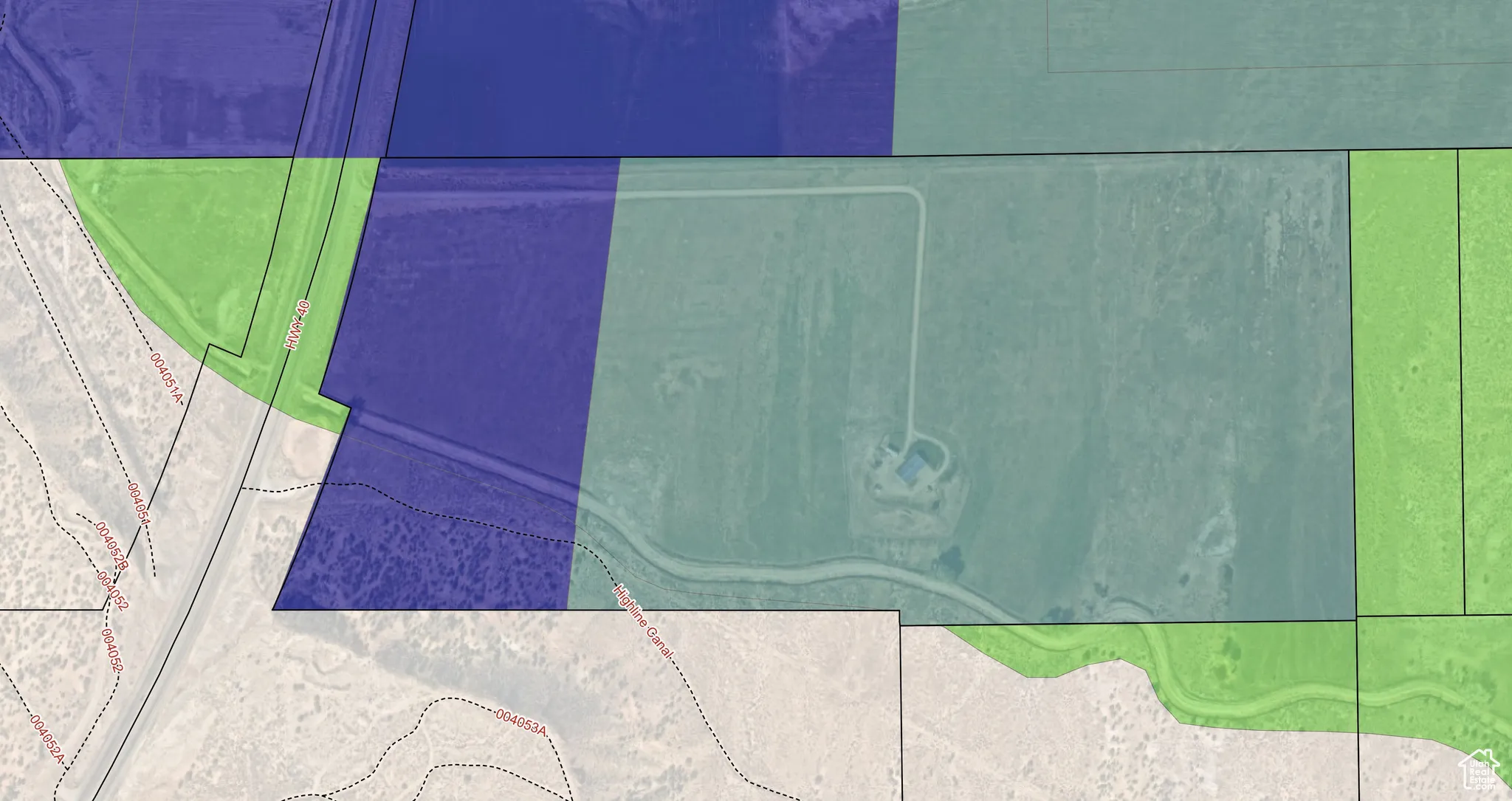 Uintah County potential zoning map