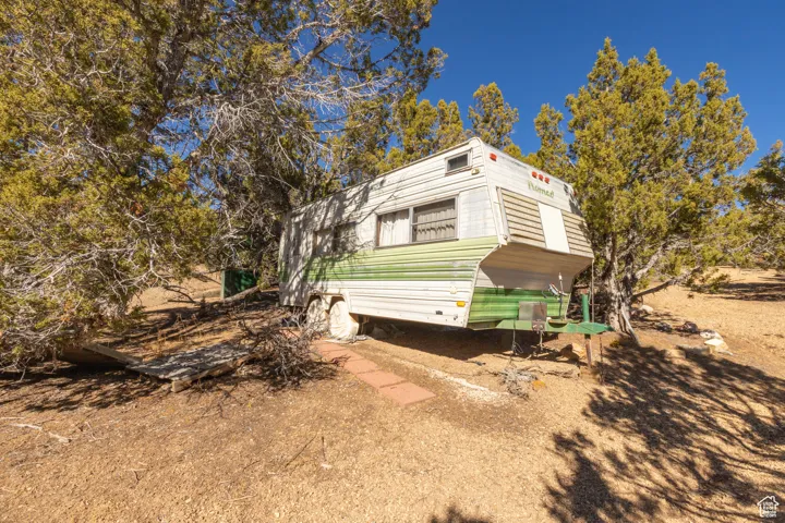 Trailer on property