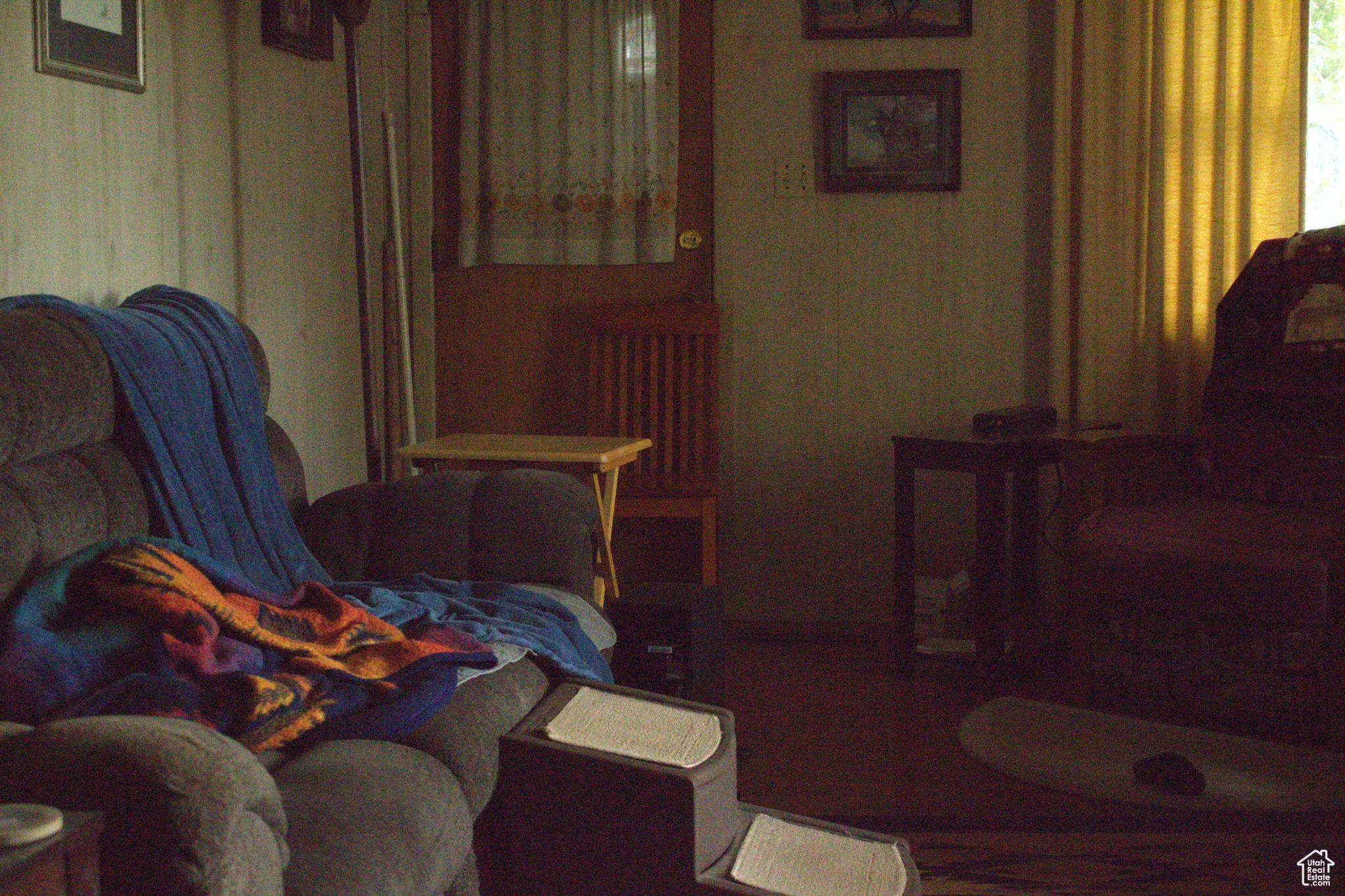 View of living area