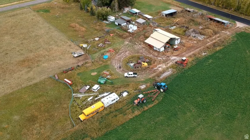 Aerial overview of property's location