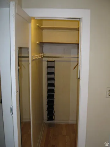 View of closet