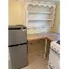 Kitchen with open shelves