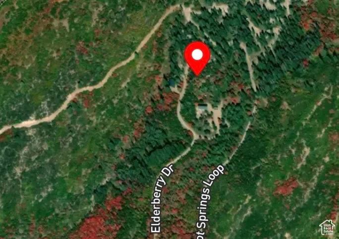 Aerial view of property's location